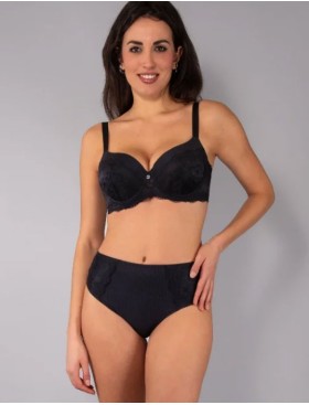 Завышенные трусы бразилиана Verde Veronica AR37 nero, Цвет: nero (черный), Размеры: S, изображение 5