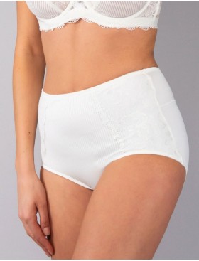 Высокие трусы слипы Verde Veronica AR39 milk, Цвет: milk (молоко), Размеры: XL, изображение 3