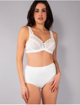 Высокие трусы слипы Verde Veronica AR39 milk, Цвет: milk (молоко), Размеры: XL, изображение 5