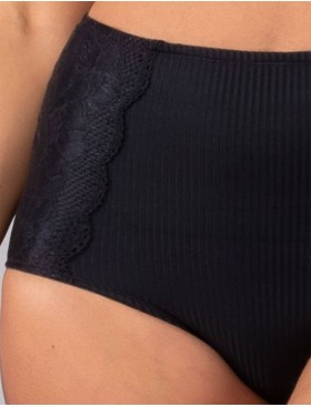 Высокие трусы слипы Verde Veronica AR39 nero, Цвет: nero (черный), Размеры: M, изображение 5