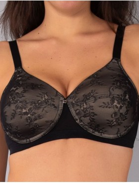 Бюстгальтер без косточек Verde Veronica DR16 nero, Цвет: nero (черный), Размеры: 85C