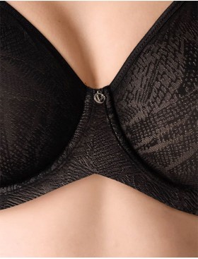 Бюстгальтер с мягкими бесшовными чашками Verde Veronica OD12 nero, Цвет: nero (черный), Размеры: 80C, изображение 4