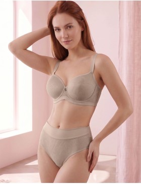 Бюстгальтер с формованными чашками Verde Veronica OD14 terra, Цвет: terra (бежевый), Размеры: 85C, изображение 5