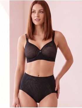 Поролоновый бюстгальтер без косточек Verde Veronica OD16 nero, Цвет: nero (черный), Размеры: 80C, изображение 4