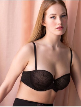 Бюстгальтер балконет Verde Veronica OD24 nero, Цвет: nero (черный), Размеры: 75C, изображение 6