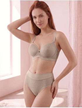 Трусы слипы комфорт Verde Veronica OD35 terra, Цвет: terra (бежевый), Размеры: S, изображение 3