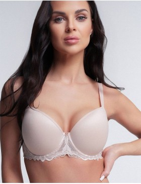 Бюстгальтер с поролоном Ava 2255 U Smooth Kopa beige, Цвет: телесный, Размеры: 75I, изображение 3