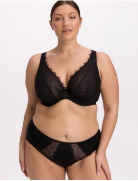 Кружевной бралетт макси Bella Misteria JASMINE NOTE soft bralette MAXI черный, Цвет: черный, Размеры: 100G, изображение 4