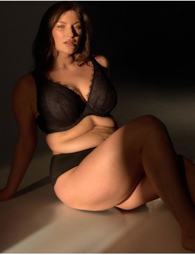 Кружевной бралетт макси Bella Misteria JASMINE NOTE soft bralette MAXI черный, Цвет: черный, Размеры: 100G, изображение 6