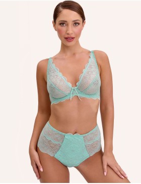 Трусы бразилиана высокие Bella Misteria PEPPERMINT MIST brazilian, Цвет: мята, Размеры: L, изображение 4