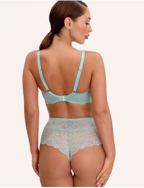 Кружевной бюстгальтер Bella Misteria PEPPERMINT MIST soft bralette, Цвет: мята, Размеры: 65C, изображение 5