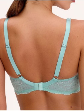 Кружевной бюстгальтер Bella Misteria PEPPERMINT MIST soft bralette, Цвет: мята, Размеры: 65C, изображение 2