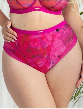 Трусы высокие Kris Line ROSABELLA briefs high waist, Цвет: розовый цикламен, Размеры: M