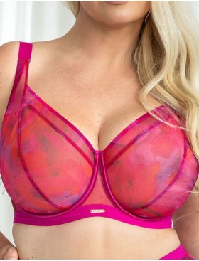 Бюстгальтер мягкий Kris Line ROSABELLA soft bralette, Цвет: розовый цикламен, Размеры: 70G