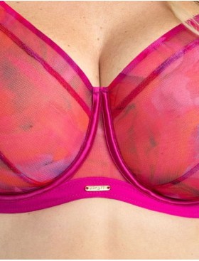 Бюстгальтер мягкий Kris Line ROSABELLA soft bralette, Цвет: розовый цикламен, Размеры: 70G, изображение 3
