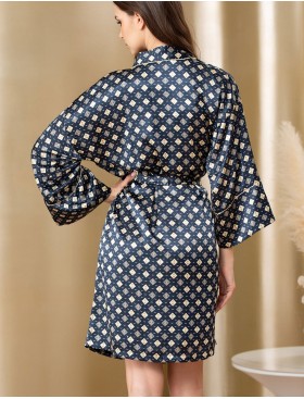 Короткий халат-кимоно Mia-Amore ORION 9153, Цвет: мультицвет, Размеры: 2XL/3XL, изображение 2