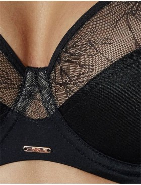 Бюстгальтер с широкими бретелями Ava AVIAN 2301 M black, Цвет: черный, Размеры: 100D, изображение 4