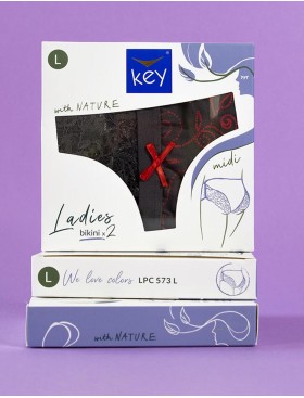 Набор трусов слипов Key LPC 573 (2 шт) мульти, Цвет: мульти, Размеры: M, изображение 5