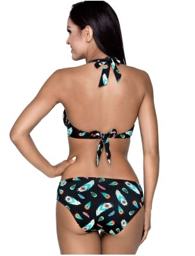 Купальник с мягкими чашками Lorin L3046/9, Цвет: черный, Размеры: 70D, изображение 2