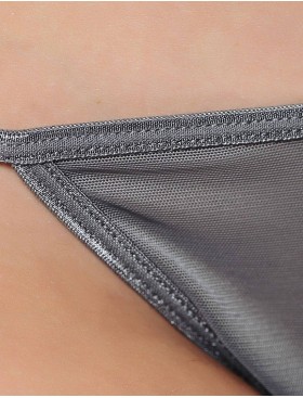Трусы стринги OPIUM ISTINTO 406 темно-серый, Цвет: темно-серый, Размеры: S/M/L, изображение 4