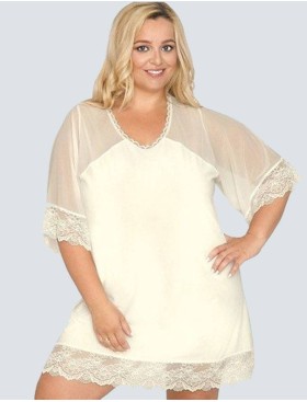 Сорочка Akcent 503 экрю, Цвет: экрю, Размеры: XL