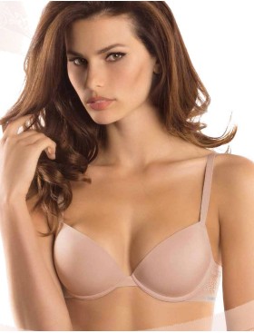 Гладкий бюстгальтер Sielei FLOWER 2508 phard, Цвет: phard (бежевый), Размеры: 75B, изображение 3