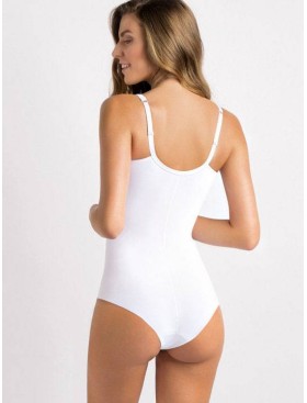 Боди с мягкими чашками Sielei COMFORT FIT 1848 bianco, Цвет: bianco (белый), Размеры: 95C, изображение 4