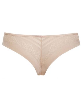 Трусы бразилиана Sielei FLOWER 2507 phard, Цвет: phard (бежевый), Размеры: XS, изображение 4