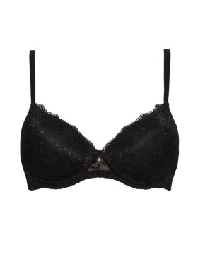 Бескаркасный бюстгальтер пуш-ап Sielei VANITY 1776 nero, Цвет: nero (черный), Размеры: 70B, изображение 3