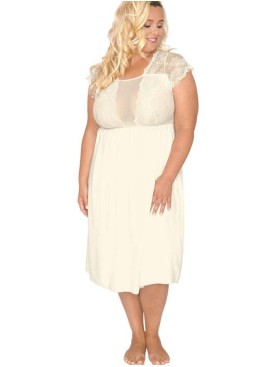 Сорочка Akcent 504 экрю, Цвет: экрю, Размеры: S, изображение 3