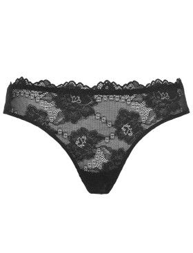 Трусы стринги кружевные Lormar MY CLASS str nero, Цвет: nero (черный), Размеры: M, изображение 3