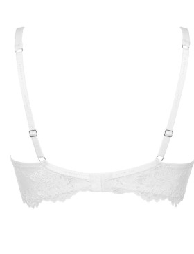 Бюстгальтер балконет Lormar MOUSSE PIZZO bianco, Цвет: bianco (белый), Размеры: 85D, изображение 8