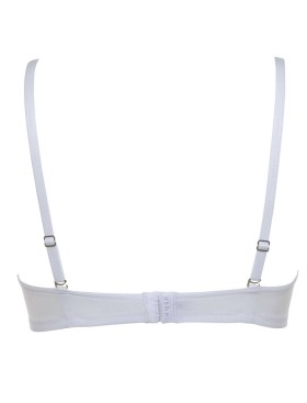 Бюстгальтер балконет фашия пуш-ап Lormar PURA bianco, Цвет: bianco (белый), Размеры: 70B, изображение 4