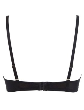 Бюстгальтер балконет фашия пуш-ап Lormar PURA nero, Цвет: nero (черный), Размеры: 70B, изображение 7