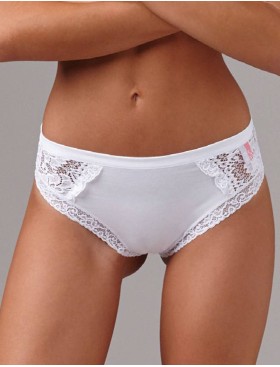 Трусы брифы Lovely Girl 3665 bianco, Цвет: bianco (белый), Размеры: S
