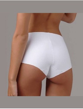 Трусы шортики Lovely Girl 6010 bianco, Цвет: bianco (белый), Размеры: 3XL, изображение 2