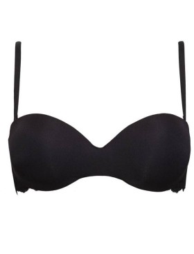 Бюстгальтер бандо с пуш-ап Sielei PURE LOVE 1972 nero, Цвет: nero (черный), Размеры: 70B, изображение 6
