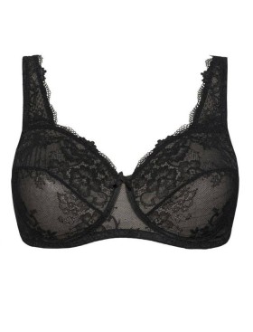Бюстгальтер мягкий без косточек Sielei WONDER LACE 2440 nero, Цвет: nero (черный), Размеры: 75D, изображение 4