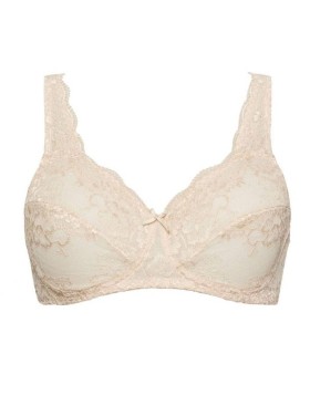 Бюстгальтер мягкий без косточек Sielei WONDER LACE 2440 cipria, Цвет: cipria (телесный), Размеры: 95C, изображение 3