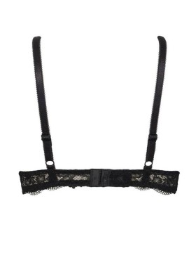 Кружевной бюстгальтер пуш-ап без каркасов Sielei WONDER LACE 2446 nero, Цвет: nero (черный), Размеры: 70B, изображение 3