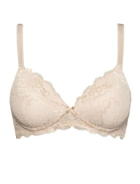 Кружевной бюстгальтер пуш-ап без каркасов Sielei WONDER LACE 2446 cipria, Цвет: cipria (телесный), Размеры: 70B, изображение 2