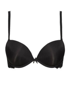 Бюстгальтер планж супер пуш-ап Sielei WONDER LACE 2448 nero, Цвет: nero (черный), Размеры: 70B, изображение 2