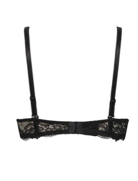 Бюстгальтер планж супер пуш-ап Sielei WONDER LACE 2448 nero, Цвет: nero (черный), Размеры: 70B, изображение 3