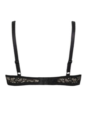 Кружевной бескостный бюстгальтер Sielei WONDER LACE 2458 nero, Цвет: nero (черный), Размеры: 70B, изображение 5