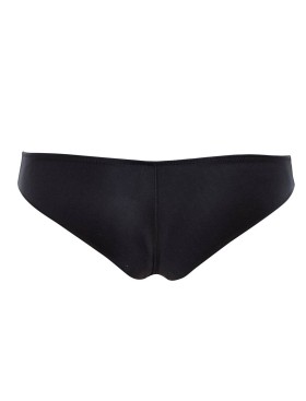 Трусы бразилиана гладкие Lormar JENNA br nero, Цвет: nero (черный), Размеры: XL, изображение 6