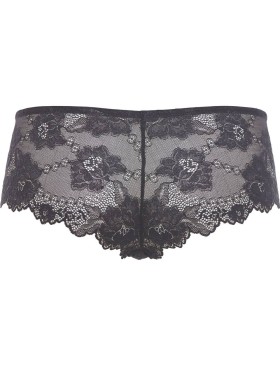 Трусы шортики кружевные Lormar DELUXE sh nero, Цвет: nero (черный), Размеры: M, изображение 4