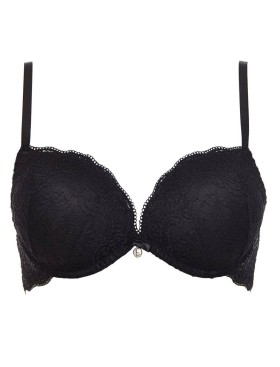 Бюстгальтер двойной пуш-ап Lormar DOUBLE PIZZO nero, Цвет: nero (черный), Размеры: 70B, изображение 3