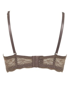 Бюстгальтер фашия с двойным пуш-ап Lormar EXTRA PIZZO corteccia, Цвет: corteccia (кофе), Размеры: 70B, изображение 5