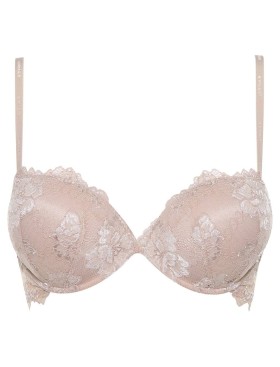 Бюстгальтер супер пуш-ап гелевый Lormar MY DOUBLE PIZZO noisette, Цвет: noisette (телесный), Размеры: 75B, изображение 4