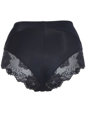 Моделирующие трусы с кружевом Lormar PERFECT NEW nero, Цвет: nero (черный), Размеры: M, изображение 6